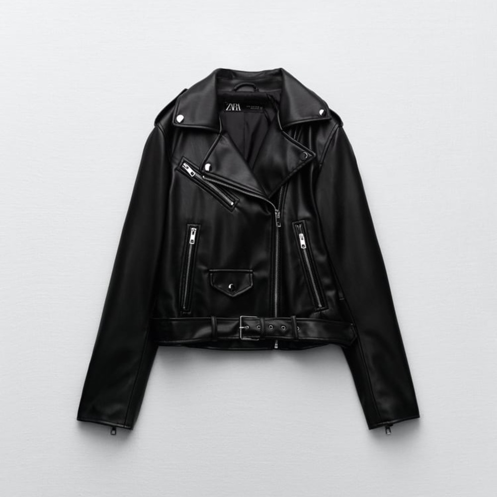 Faux Leather Jacket